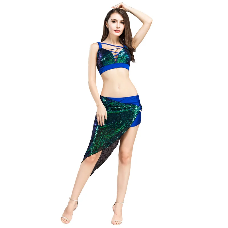 New design top grade Women belly dance Showgirl dancer costume Sexy Night dance bellydance Top Bar+skirt 2pcs set
New design top grade Women belly dance Showgirl dancer costume Sexy Night dance bellydance Top Bar+skirt 2pcs set
