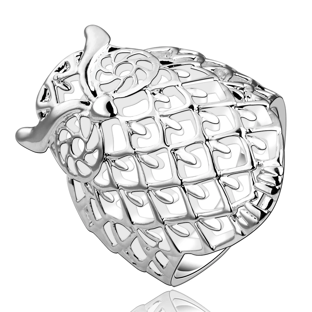 Free Shipping Standard Sterling Silver Jewelry Personality Owl Ring Openwork Vintage Ring Women's Vintage Ring
Free Shipping Standard Sterling Silver Jewelry Personality Owl Ring Openwork Vintage Ring Women's Vintage Ring