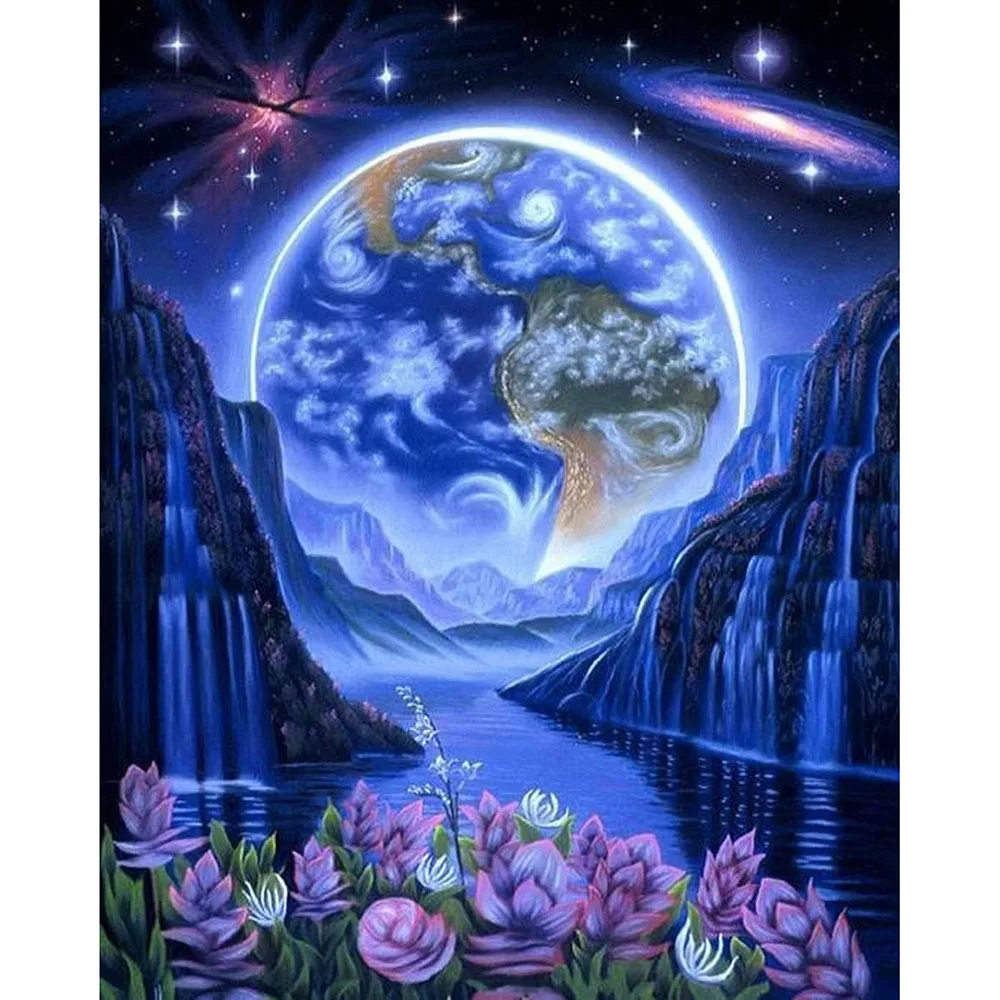 Diamond Painting Full Square Drill Moon Rose Rhinestones Pictures Diamond Embroidery Sale Scenic Cross Stitch Mosaic Gift
Diamond Painting Full Square Drill Moon Rose Rhinestones Pictures Diamond Embroidery Sale Scenic Cross Stitch Mosaic Gift