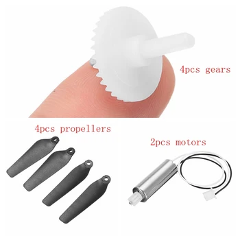 Original Eachine E58 RC Quadcopter Spare Parts 2PCS 0720 7mm 52000rpm Motor 4pcs Propeller Blades Set 4pcs Gear Bearing Shaft
Original Eachine E58 RC Quadcopter Spare Parts 2PCS 0720 7mm 52000rpm Motor 4pcs Propeller Blades Set 4pcs Gear Bearing Shaft
