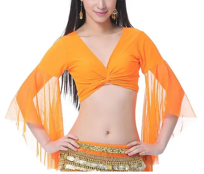 2017 Hot popular sexy women chiffon belly dance tops dancing costume 12 colors 10pcs fedex fast shipping
2017 Hot popular sexy women chiffon belly dance tops dancing costume 12 colors 10pcs fedex fast shipping