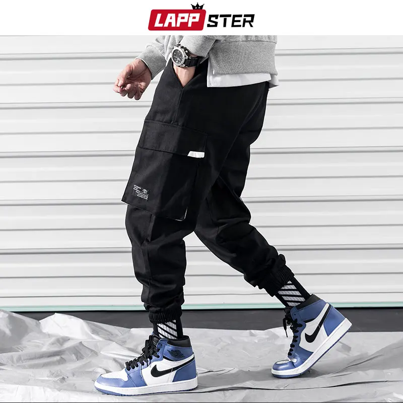 LAPPSTER Men Streetwear Cargo Pants 2020 Man Hip Hop Joggers Pants Overalls Male Hip Hop Track Pants Loose Black Pocket Trousers
LAPPSTER Men Streetwear Cargo Pants 2020 Man Hip Hop Joggers Pants Overalls Male Hip Hop Track Pants Loose Black Pocket Trousers