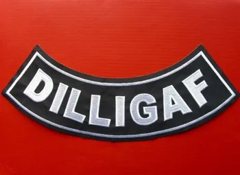 11" SUPER LARGE DILLIGAF GANG BIKER VEST EMBROIDERED IRON ON PATCH JACKET BACK BADGE, MOTORCYCLE EMBLEM, Free EMS shipping
11" SUPER LARGE DILLIGAF GANG BIKER VEST EMBROIDERED IRON ON PATCH JACKET BACK BADGE, MOTORCYCLE EMBLEM, Free EMS shipping