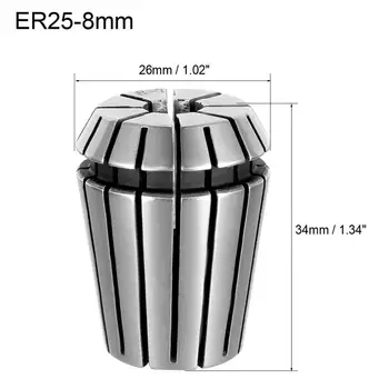 Uxcell Hot ER25 2-16MM Spring Collet Set CNC Workholding Engraving&Milling Lathe Chucks Tool Holder High Quality New
Uxcell Hot ER25 2-16MM Spring Collet Set CNC Workholding Engraving&Milling Lathe Chucks Tool Holder High Quality New