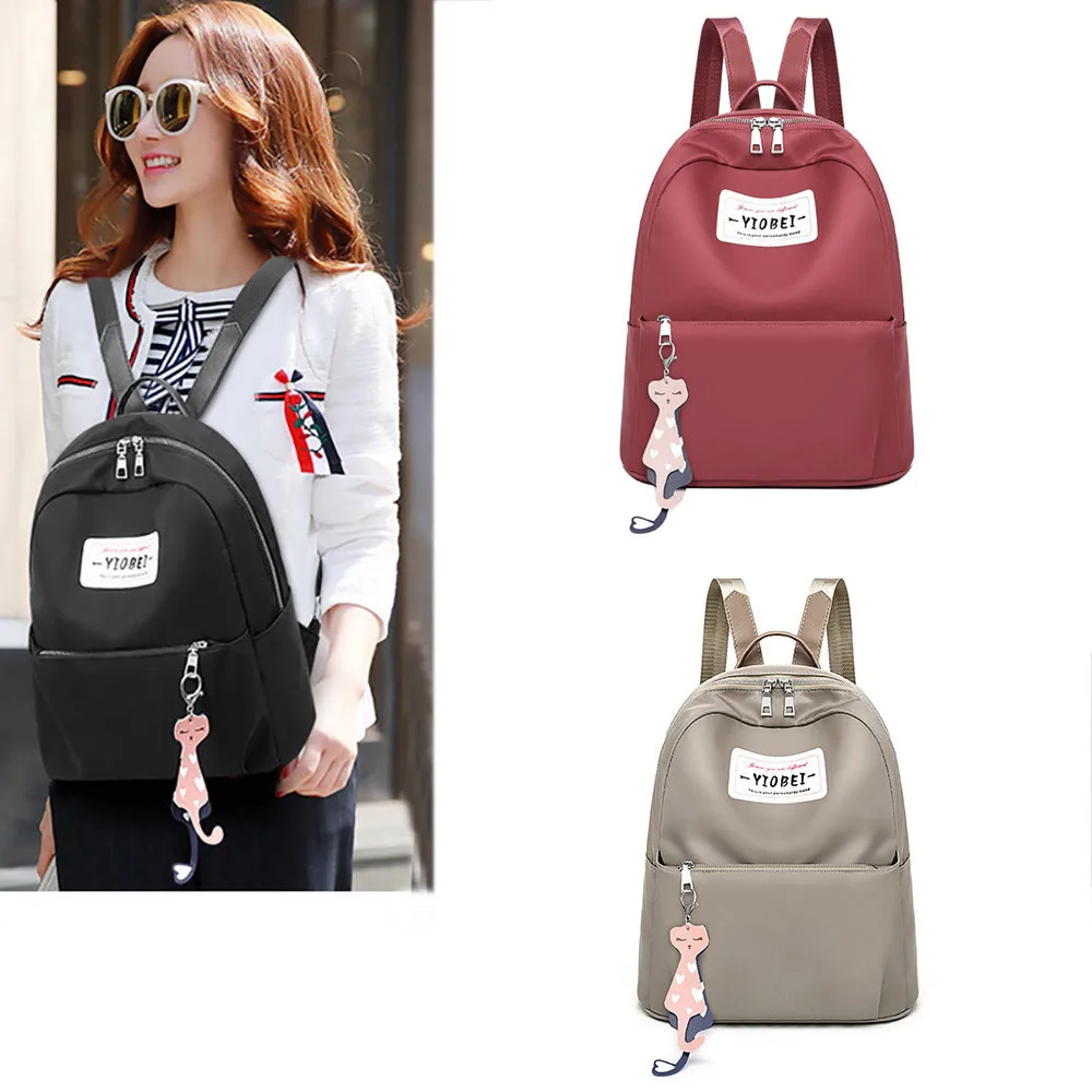 2019 Hot Classic women's backpack black fashion Oxford cloth large capacity waterproof shoulder bag Temperament Dual-Straps Bag
2019 Hot Classic women's backpack black fashion Oxford cloth large capacity waterproof shoulder bag Temperament Dual-Straps Bag
