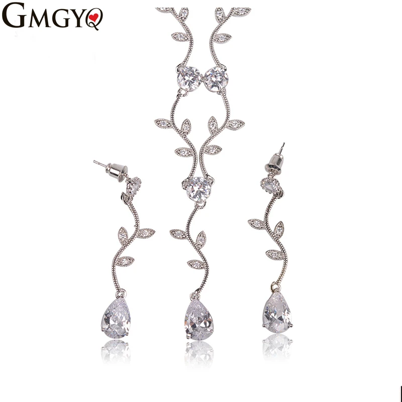Fashion Women Costume Jewelry Sparkly Dendrite Morphology Water Droplet Zircon Set For women Simple Student Girlfriends Gift
Fashion Women Costume Jewelry Sparkly Dendrite Morphology Water Droplet Zircon Set For women Simple Student Girlfriends Gift