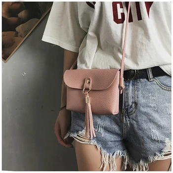 HTNBO 2019 Mini Women Messenger Bags PU leather Women Shoulder Bag Tassel Solid Clutches Women Wild Cross body Bags Tote A30
HTNBO 2019 Mini Women Messenger Bags PU leather Women Shoulder Bag Tassel Solid Clutches Women Wild Cross body Bags Tote A30