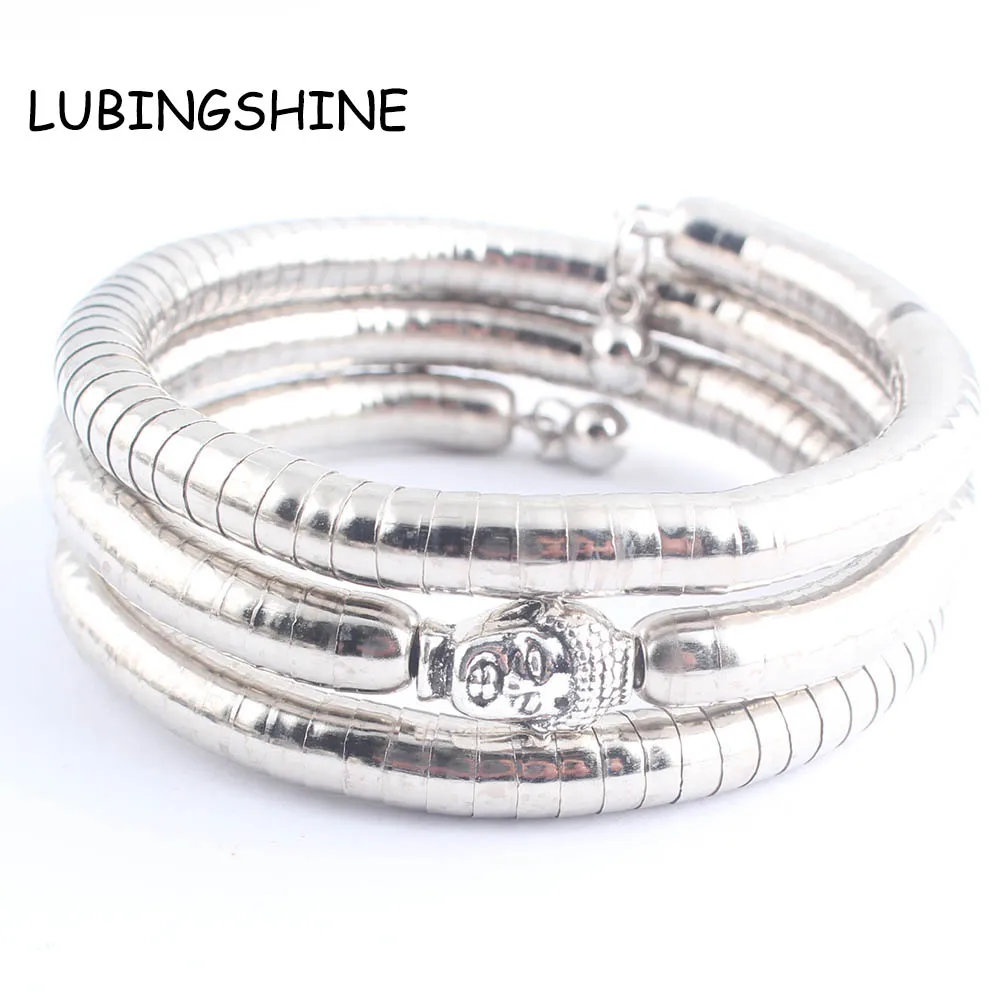 LUBINGSHINE Bohemian Women Jewelry Bracelets pulseira 3 Layer Silver Color Lion Buddha Bracelet Bangle Costume Jewellery
LUBINGSHINE Bohemian Women Jewelry Bracelets pulseira 3 Layer Silver Color Lion Buddha Bracelet Bangle Costume Jewellery