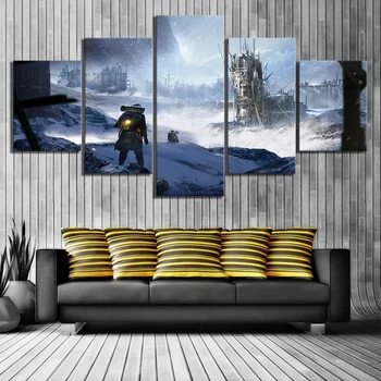 5 Piece Frost Punk Video Games Poster Fantasy Wall Art Games Art Snowscape Poster Paintings Canvas Art for Home Decor 
5 Piece Frost Punk Video Games Poster Fantasy Wall Art Games Art Snowscape Poster Paintings Canvas Art for Home Decor