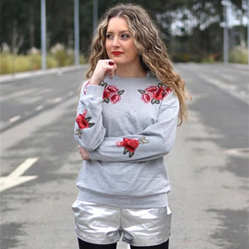 new Valentine Woman Plus Size Rose Embroidery Fashion Clothes Womens Hoodies Pullover
new Valentine Woman Plus Size Rose Embroidery Fashion Clothes Womens Hoodies Pullover