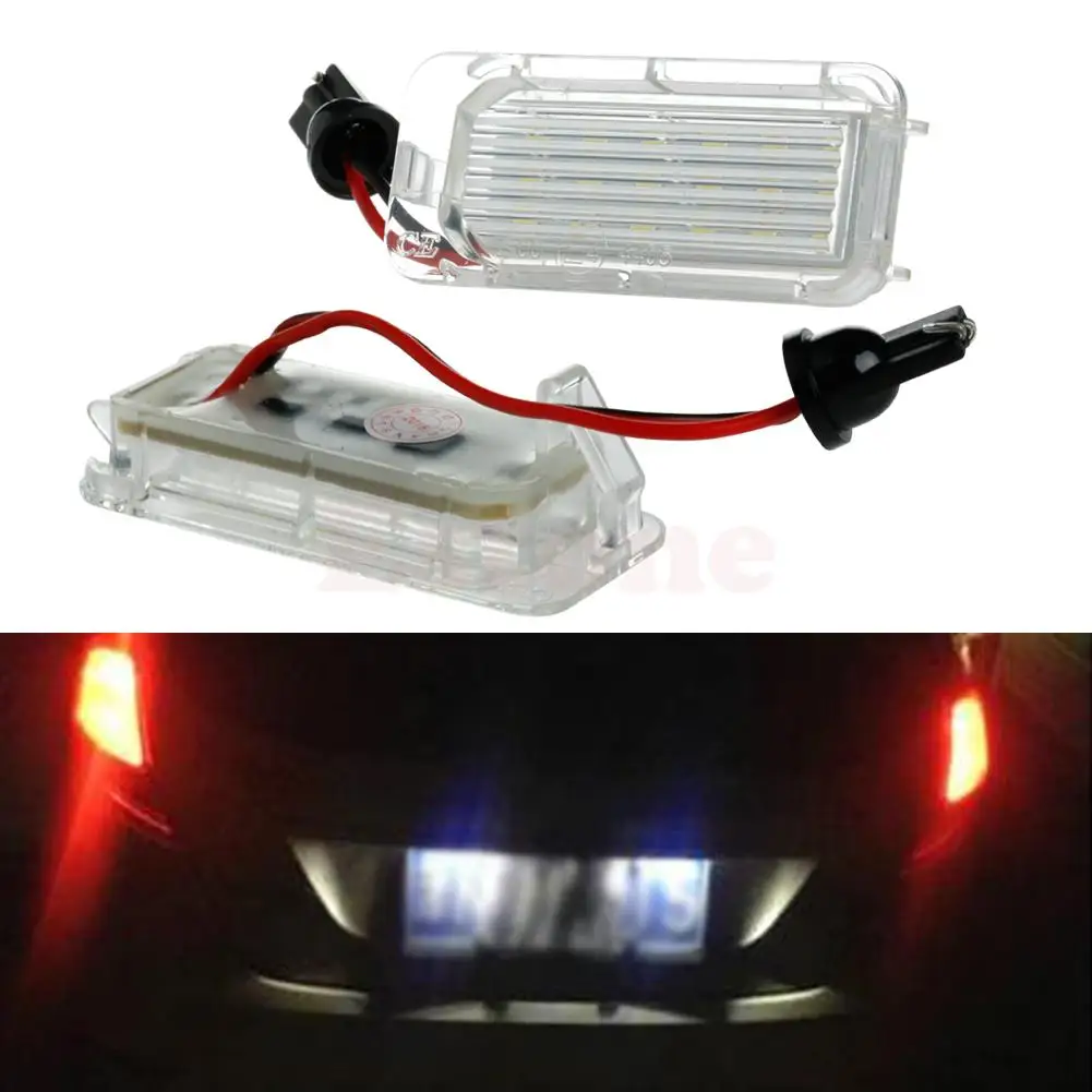 1Pair Hot License Number Plate Light 18LED Lamps Replace For Ford Mondeo Focus 5D Canbus New
1Pair Hot License Number Plate Light 18LED Lamps Replace For Ford Mondeo Focus 5D Canbus New