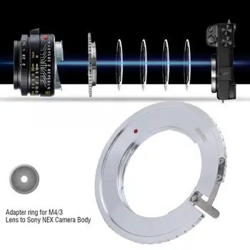 New For M4/3 Lens to Sony NEX Camera Body Mount Adapter Ring Lens Holder for A5100 A5000 A6500 A6300 A6000 A3000 Lens Adapter
New For M4/3 Lens to Sony NEX Camera Body Mount Adapter Ring Lens Holder for A5100 A5000 A6500 A6300 A6000 A3000 Lens Adapter