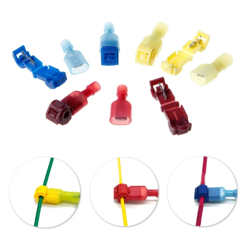 30PCS Wire Cable Connectors Terminals Crimp Scotch Lock Quick Splice Electrical Car Audio 22-10AWG 0.5mm-6mm Kit Tool Set
30PCS Wire Cable Connectors Terminals Crimp Scotch Lock Quick Splice Electrical Car Audio 22-10AWG 0.5mm-6mm Kit Tool Set