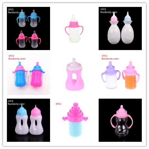 1/2/3/5pcs Milk Bottle Nipple Fuuny New Born Doll Accessories Doll Feeding-Bottle For 43cm/ 18inch Doll
1/2/3/5pcs Milk Bottle Nipple Fuuny New Born Doll Accessories Doll Feeding-Bottle For 43cm/ 18inch Doll