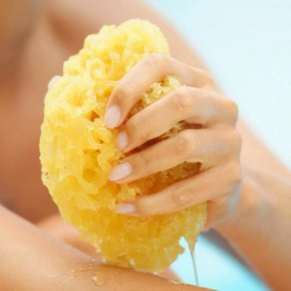 1PC Natural Material Yellow Color Bath Sponge Brush Exfoliating Spa Washing Face Body Cleaning Shower Soft Sponge Back Scrubber
1PC Natural Material Yellow Color Bath Sponge Brush Exfoliating Spa Washing Face Body Cleaning Shower Soft Sponge Back Scrubber