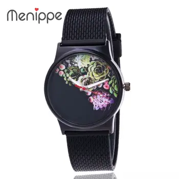 2020 Newest Flower Printed Watches Fashion Women Analog Quartz Wristwatch Newly Design Simple Lady Dress Silicone Reloj Relogio
2020 Newest Flower Printed Watches Fashion Women Analog Quartz Wristwatch Newly Design Simple Lady Dress Silicone Reloj Relogio