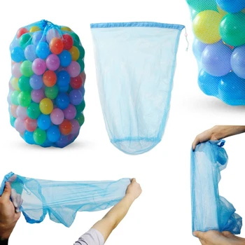 Foldable convenient to carry Multifunction Mesh Net Bag For Ocean Ball Children Toys Clothes Storage Portable
Foldable convenient to carry Multifunction Mesh Net Bag For Ocean Ball Children Toys Clothes Storage Portable