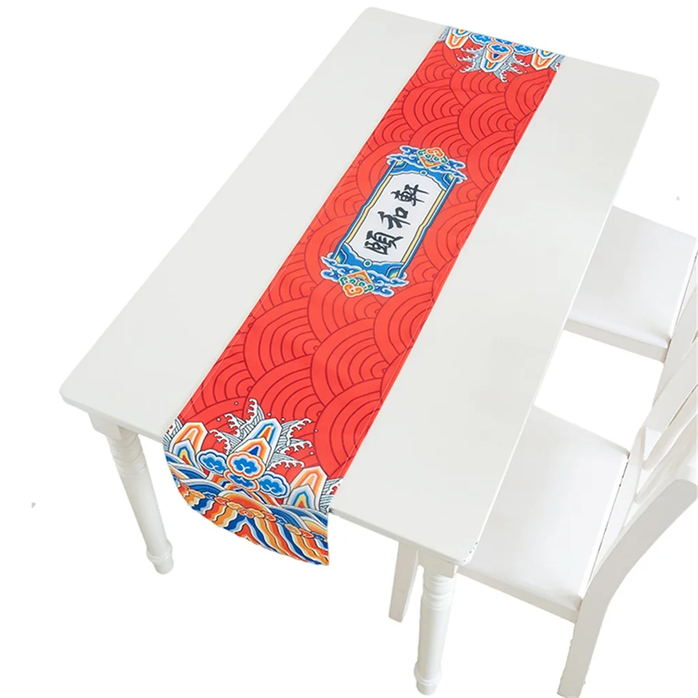 XIAOKENAI Table Runner Cotton Linen Forbidden City Qing Dynasty Creative Table Flag TV Cabinet Coffee Table Deco Tablecloth
XIAOKENAI Table Runner Cotton Linen Forbidden City Qing Dynasty Creative Table Flag TV Cabinet Coffee Table Deco Tablecloth