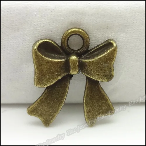 100pcs Vintage Charms Bow Pendant Antique bronze Fit Bracelets Necklace DIY Metal Jewelry Making
100pcs Vintage Charms Bow Pendant Antique bronze Fit Bracelets Necklace DIY Metal Jewelry Making