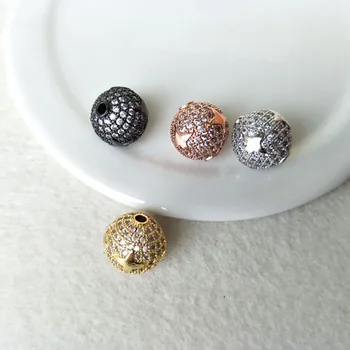 10 Pcs CZ zircon crystal Micro pave Connector round Spacer Beads for DIY Making Bracelet necklace Jewelry Finding BD134
10 Pcs CZ zircon crystal Micro pave Connector round Spacer Beads for DIY Making Bracelet necklace Jewelry Finding BD134