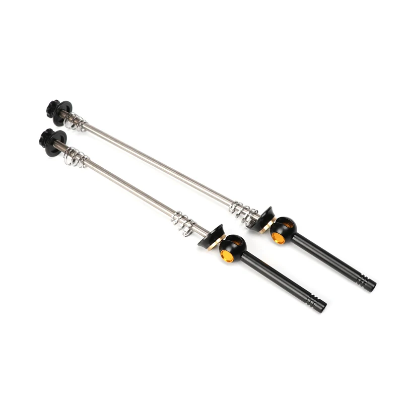 CNC Titanium Aluminum Alloy Bicycle Skewers 9mm QR Quick Release for 100/130mm/135mm MTB Bicycle Road Bike Cycling 50g
CNC Titanium Aluminum Alloy Bicycle Skewers 9mm QR Quick Release for 100/130mm/135mm MTB Bicycle Road Bike Cycling 50g