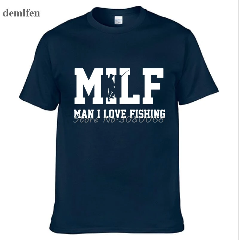 Summer Fashion MILF T Shirt Men Short Sleeve Cotton Men Man I Love Fishinger T-shirt Tops Casual Tshirt Cool Tees Tops
Summer Fashion MILF T Shirt Men Short Sleeve Cotton Men Man I Love Fishinger T-shirt Tops Casual Tshirt Cool Tees Tops