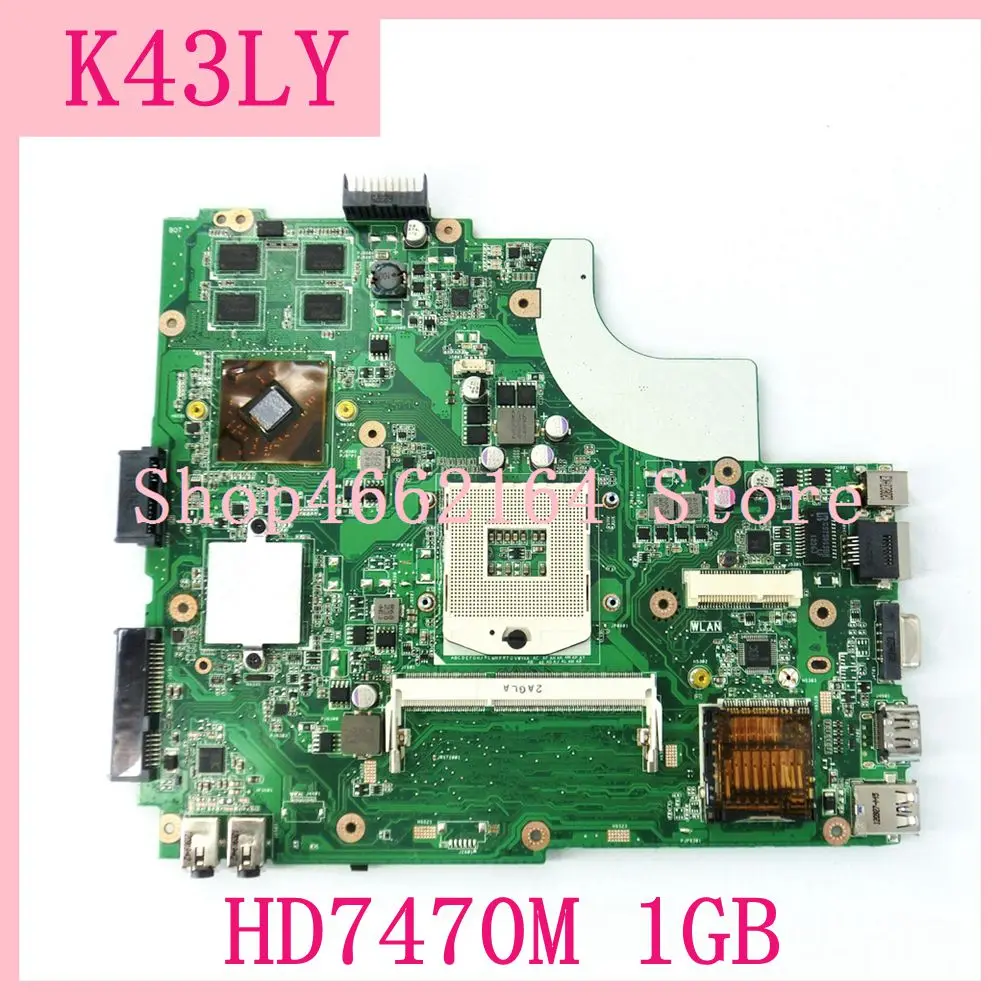 K43LY Motherboard HD7470M 1GB K43LY Mainboard For ASUS X44H X84H X84HR K84HR K84LY K43LY Laptop Motherboard HM65 DDR3 Tested OK 
K43LY Motherboard HD7470M 1GB K43LY Mainboard For ASUS X44H X84H X84HR K84HR K84LY K43LY Laptop Motherboard HM65 DDR3 Tested OK