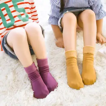 Winter Thick Warm Kids Socks Plus Velvet Boys Girls Socks Sokken Solid Color Baby Boy Girl Toddler Soft Floor Socks calcetines
Winter Thick Warm Kids Socks Plus Velvet Boys Girls Socks Sokken Solid Color Baby Boy Girl Toddler Soft Floor Socks calcetines