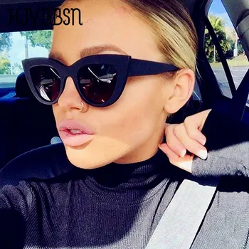 HJYBBSN 2019 New Retro Style Cat Eye Sunglasses Women Shades Fashion Black sunglasses Classic cat's eye Model Driving Glasses
HJYBBSN 2019 New Retro Style Cat Eye Sunglasses Women Shades Fashion Black sunglasses Classic cat's eye Model Driving Glasses
