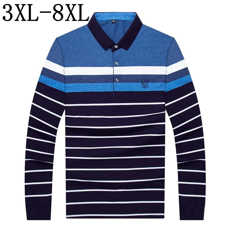 Plus Size 6XL 7XL 8XL Casual Polo Shirt Men 2018 New Autumn Business Camisa Polo Shirts High Quality Soft Striped Male Polos
Plus Size 6XL 7XL 8XL Casual Polo Shirt Men 2018 New Autumn Business Camisa Polo Shirts High Quality Soft Striped Male Polos