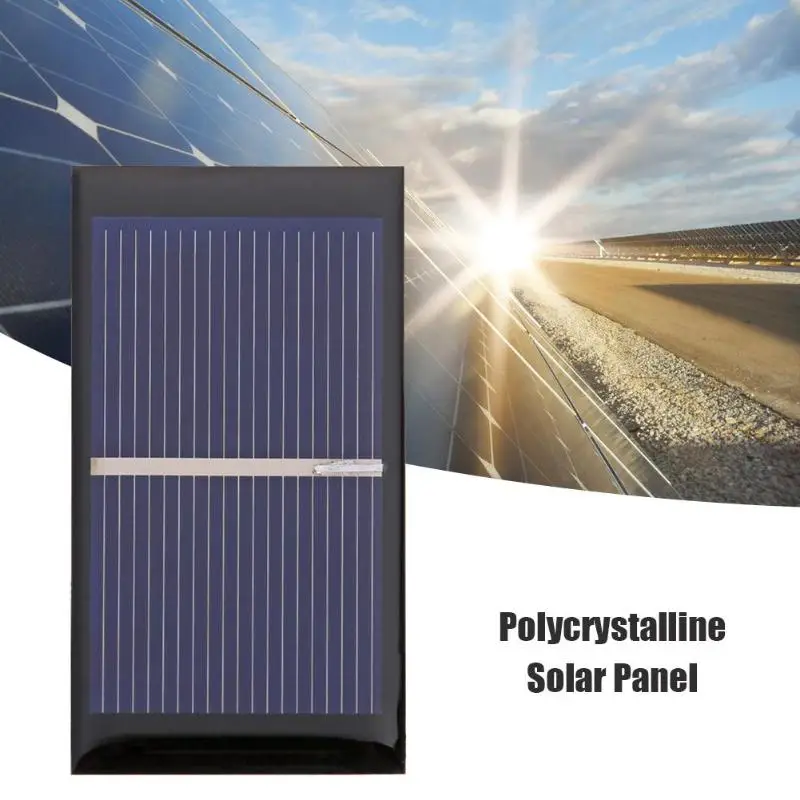 1Pcs/2Pcs 0.5V 0.3W 600mA Solar Cell Module Polycrystalline Solar Panel DIY Charger for Household Light Fan Low Power Appliance
1Pcs/2Pcs 0.5V 0.3W 600mA Solar Cell Module Polycrystalline Solar Panel DIY Charger for Household Light Fan Low Power Appliance