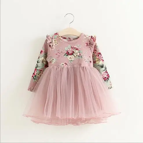 2017 Spring Girl Dress Cotton Long Sleeve Kids Dresses Print Flowers Korean Kids Clothes 2-6Y Childrens Dress
2017 Spring Girl Dress Cotton Long Sleeve Kids Dresses Print Flowers Korean Kids Clothes 2-6Y Childrens Dress