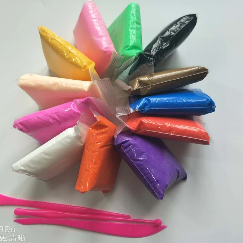 12 Colors/set Colorful Air Drying Light Clay Plasticine Modelling Playdough Diy Soft Fluffy Slime Toys Clay For Kids 100g
12 Colors/set Colorful Air Drying Light Clay Plasticine Modelling Playdough Diy Soft Fluffy Slime Toys Clay For Kids 100g