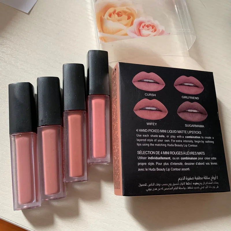 (1sets=4pcs) makeup beauty nude love collection liquid matte lipgloss Brand Long Lasting Moisturizer Glitter LipGloss
(1sets=4pcs) makeup beauty nude love collection liquid matte lipgloss Brand Long Lasting Moisturizer Glitter LipGloss