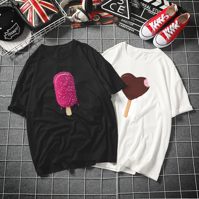 Ice Cream Funny Fashion Tshirt Women Cotton 2019 New Harajuku Aesthetic Short Sleeve Plus Size Female T-shirt Tumblr Top & Tees
Ice Cream Funny Fashion Tshirt Women Cotton 2019 New Harajuku Aesthetic Short Sleeve Plus Size Female T-shirt Tumblr Top & Tees