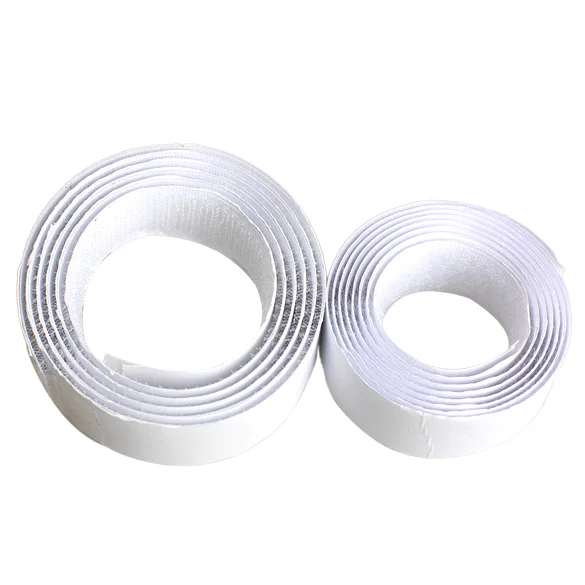 New Arrival 2 Rolls White Strong Self Adhesive Magic Hook Loop Tape Fastener 1m White Dropshipping materiales de costura Hot
New Arrival 2 Rolls White Strong Self Adhesive Magic Hook Loop Tape Fastener 1m White Dropshipping materiales de costura Hot
