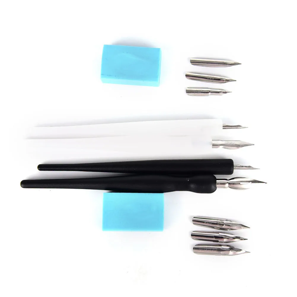 1pc Manga Pen Dip Pen Set Cartoon Calligraphy Drawing Tool Nib Holder Eraser Painting material escolar Stationery Set
1pc Manga Pen Dip Pen Set Cartoon Calligraphy Drawing Tool Nib Holder Eraser Painting material escolar Stationery Set