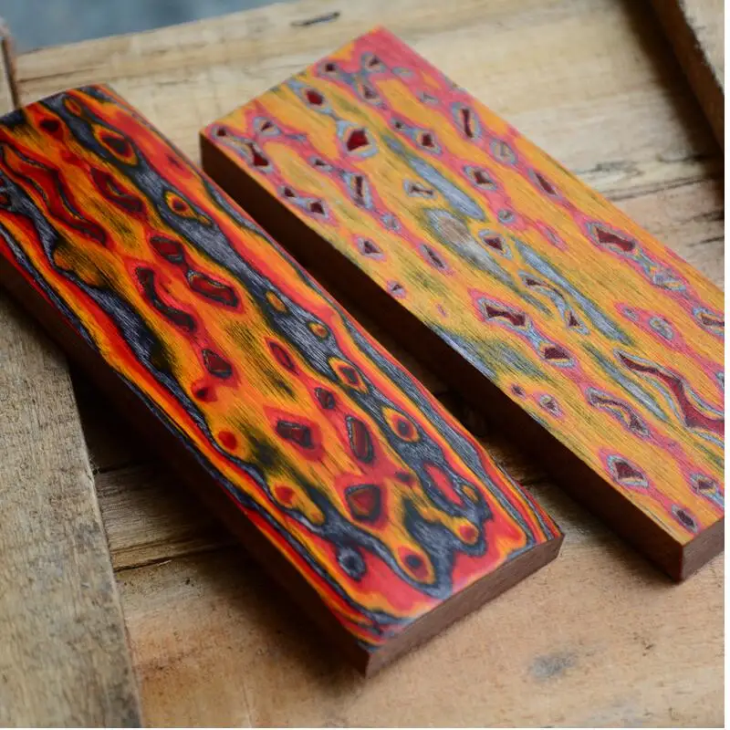 4.7"x1.57"x0.4" inches Knife DIY tools Making Knife handle material 3D Color wood good quality
4.7"x1.57"x0.4" inches Knife DIY tools Making Knife handle material 3D Color wood good quality