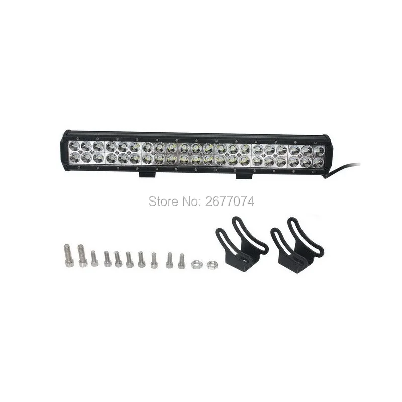 1 pcs 126W Spot 6000K 42-CREE LED Double-lines work light Bar DIY used in Car/Boat/Auto headlight JTCL210-ly
1 pcs 126W Spot 6000K 42-CREE LED Double-lines work light Bar DIY used in Car/Boat/Auto headlight JTCL210-ly