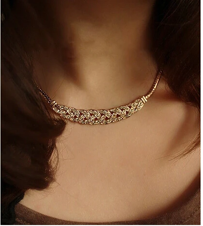 Women Jewelry Pendant Chain Crystal Choker Chunky Statement Bib Charm Necklace A029G
Women Jewelry Pendant Chain Crystal Choker Chunky Statement Bib Charm Necklace A029G