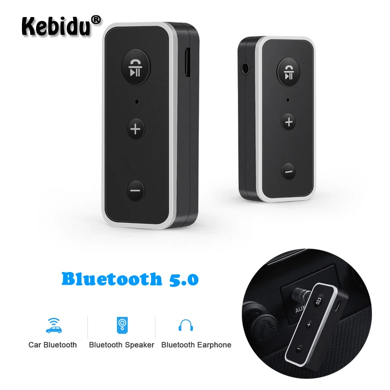 Bluetooth Car kit V5.0 EDR Wireless Audio Receiver Adapter Aux 3.5mm Jack Stereo mp3 music for vehicle Speaker headphone phone
Bluetooth Car kit V5.0 EDR Wireless Audio Receiver Adapter Aux 3.5mm Jack Stereo mp3 music for vehicle Speaker headphone phone