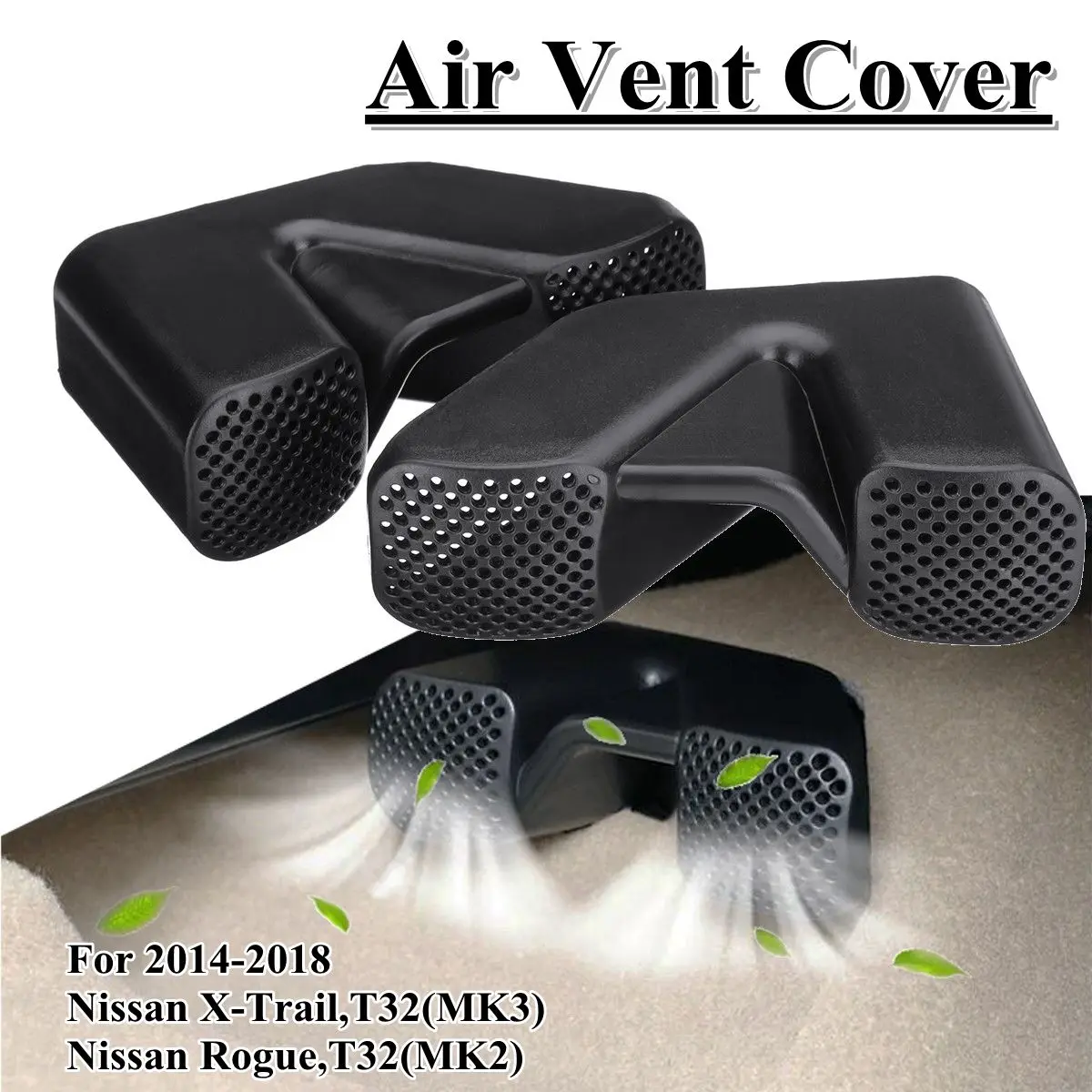 2x Car Under Seat Air Duct Vent Grille Cover Air Conditioner Protective Shell for Nissan X-Trail Rogue T32 2014-2018
2x Car Under Seat Air Duct Vent Grille Cover Air Conditioner Protective Shell for Nissan X-Trail Rogue T32 2014-2018