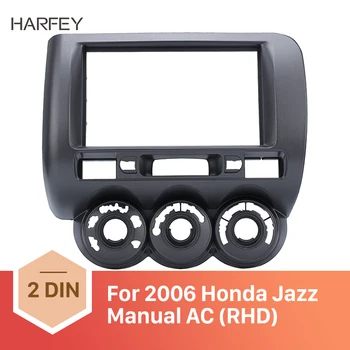 Harfey 178*102mm Car Refitting Panel Trim Kit Frame 2Din Fascia For Honda Jazz 2006 Manual AC RHD Car Radio Frame
Harfey 178*102mm Car Refitting Panel Trim Kit Frame 2Din Fascia For Honda Jazz 2006 Manual AC RHD Car Radio Frame