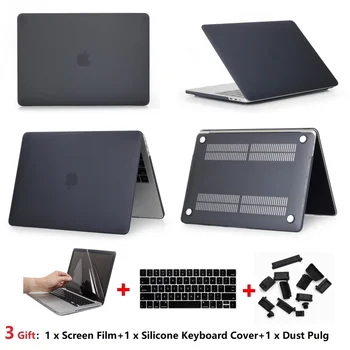 4in1 New Matte Laptop Case For Apple Macbook Pro Retina Air 11 12 13 15,inch For Macbook Air13 A1932,Pro 13 15 A1989 A1990 shell
4in1 New Matte Laptop Case For Apple Macbook Pro Retina Air 11 12 13 15,inch For Macbook Air13 A1932,Pro 13 15 A1989 A1990 shell