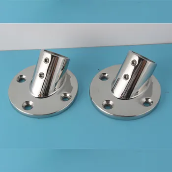 A Pair 30 ANGLED STANCHION SOCKET MARINE GRADE 316 STAINLESS STEEL STANCHION BASE SOCKET
A Pair 30 ANGLED STANCHION SOCKET MARINE GRADE 316 STAINLESS STEEL STANCHION BASE SOCKET