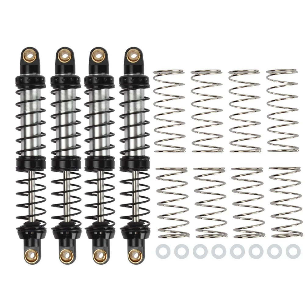RCAIDONG Oil Adjustable 90mm 100mm Metal Shock Absorber Damper for Axial SCX10 Traxxas TRX4 D90 1/10 RC Car Parts Truck Crawler
RCAIDONG Oil Adjustable 90mm 100mm Metal Shock Absorber Damper for Axial SCX10 Traxxas TRX4 D90 1/10 RC Car Parts Truck Crawler