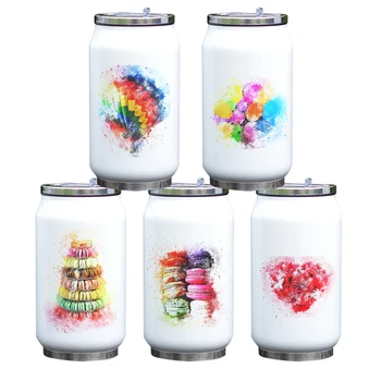 Macaroon Watercolor Printed Beautiful Design Thermos Mug Cup Gift for Kids 330ml Insulated Water Bottle with Straw
Macaroon Watercolor Printed Beautiful Design Thermos Mug Cup Gift for Kids 330ml Insulated Water Bottle with Straw