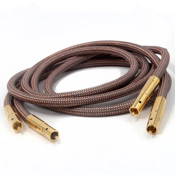 Hifi RCA Cable Accuphase 40th Anniversary Edition OCC pure copper RCA Interconnect Audio Cable Gold plated plug
Hifi RCA Cable Accuphase 40th Anniversary Edition OCC pure copper RCA Interconnect Audio Cable Gold plated plug