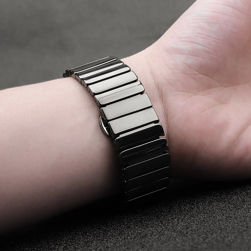 For Mijia quartz watch Ceramic strap Compatible band width 20mm watch Folding buckle adjustable size Mijia quartz watch strap
For Mijia quartz watch Ceramic strap Compatible band width 20mm watch Folding buckle adjustable size Mijia quartz watch strap