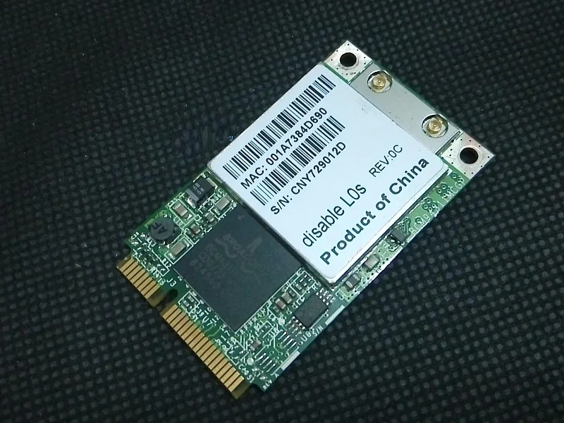 SSEA Wholesale For BCM94311MCG Mini PCI-E 802.11A/B/G WiFi Wirelesss Card for Lenovo
SSEA Wholesale For BCM94311MCG Mini PCI-E 802.11A/B/G WiFi Wirelesss Card for Lenovo